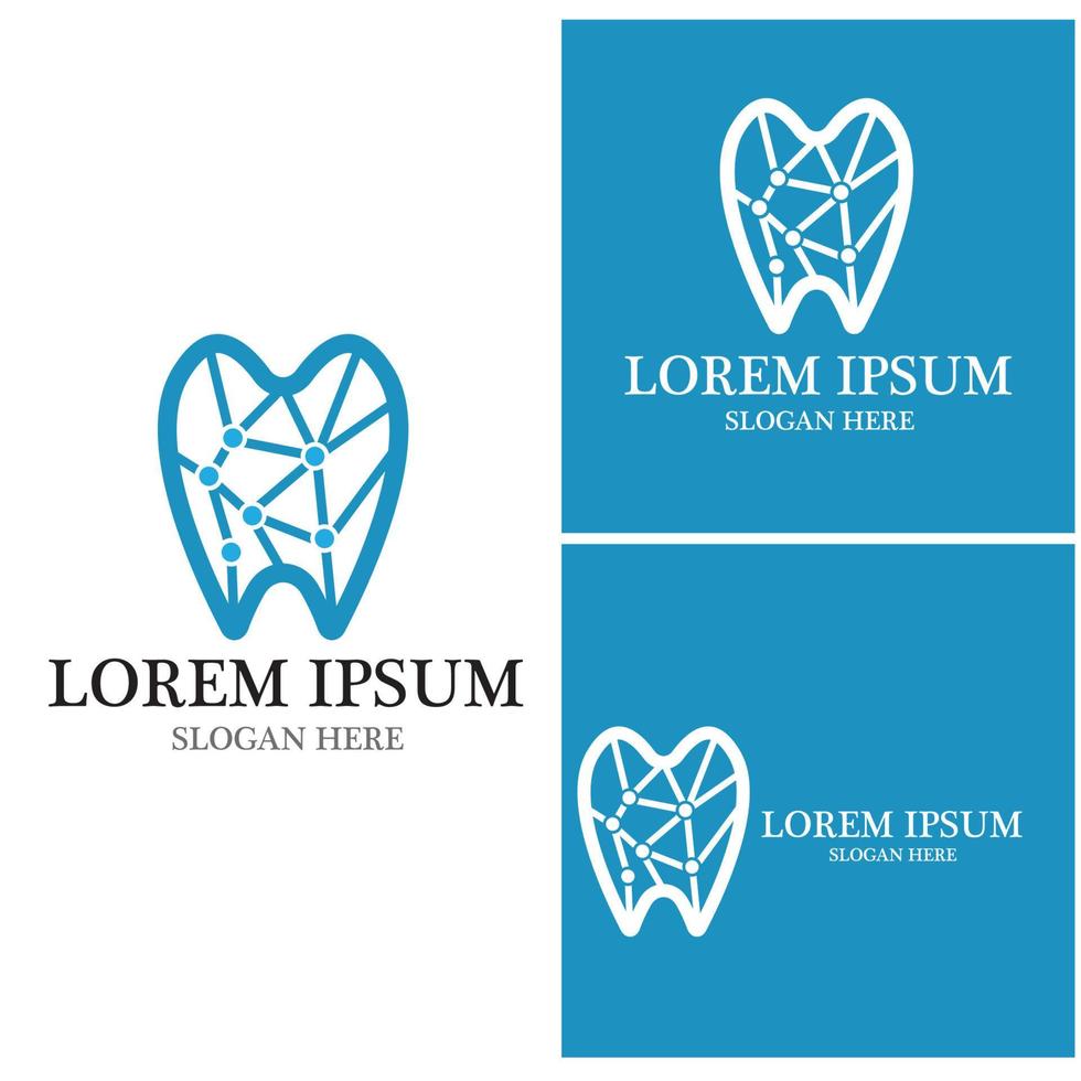 Dental logo Template vector illustration