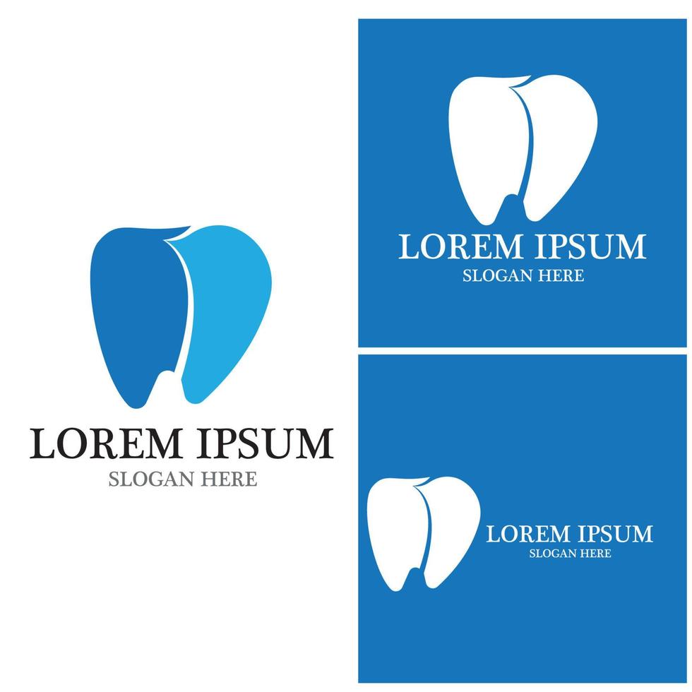 Dental logo Template vector illustration