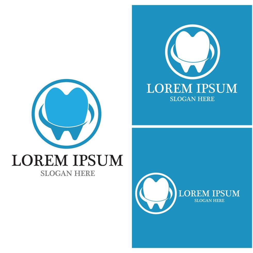 Dental logo Template vector illustration