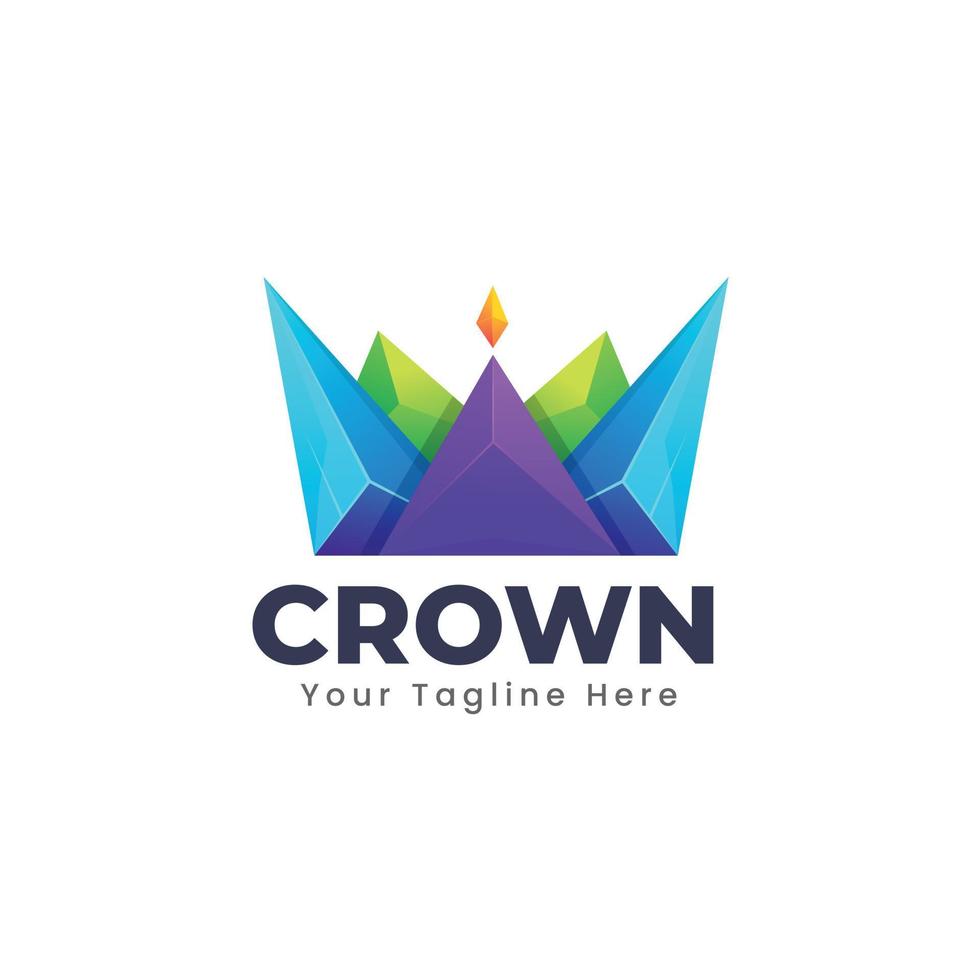 Crown Logo Template vector