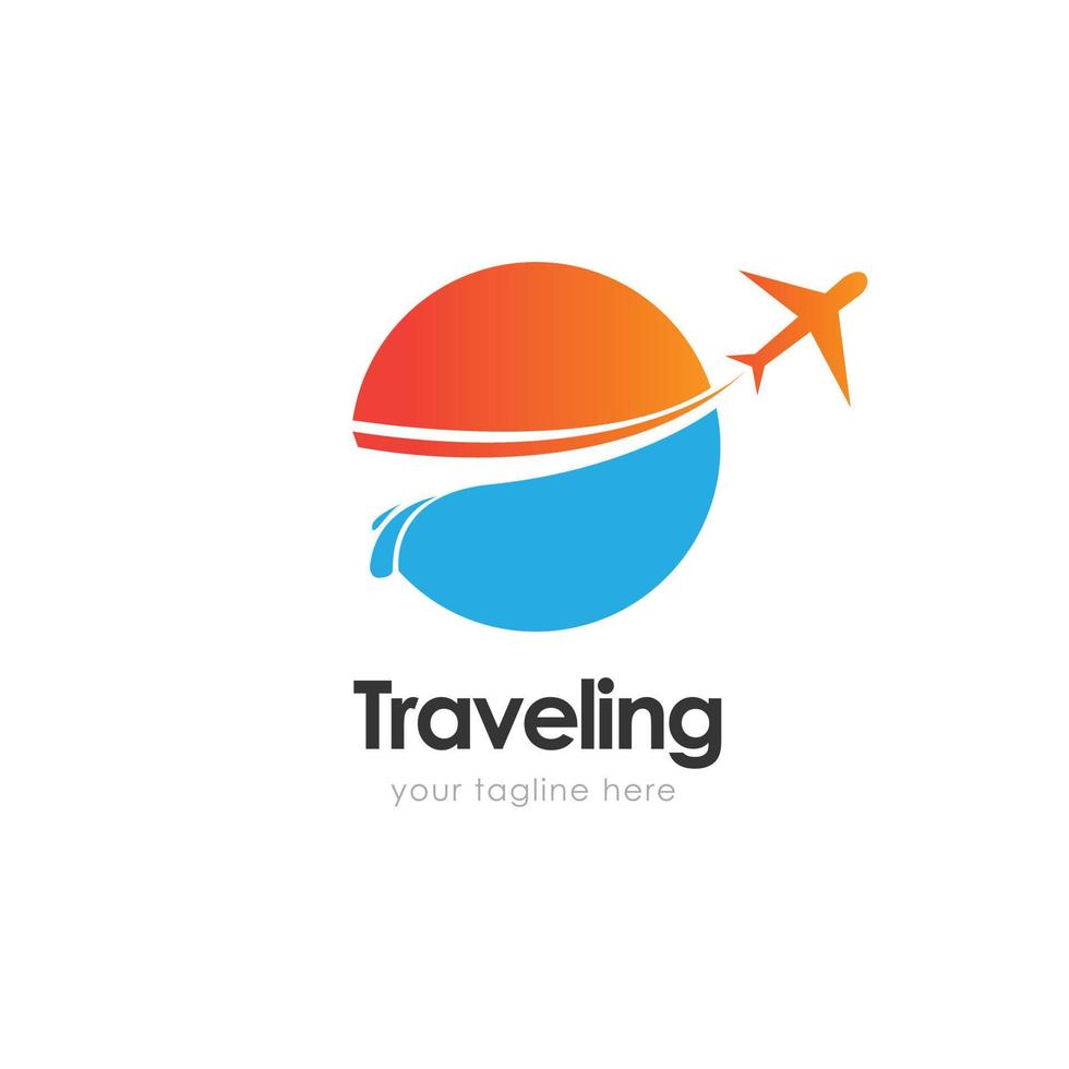 Travel Agency Logo Template 7646146 Vector Art at Vecteezy