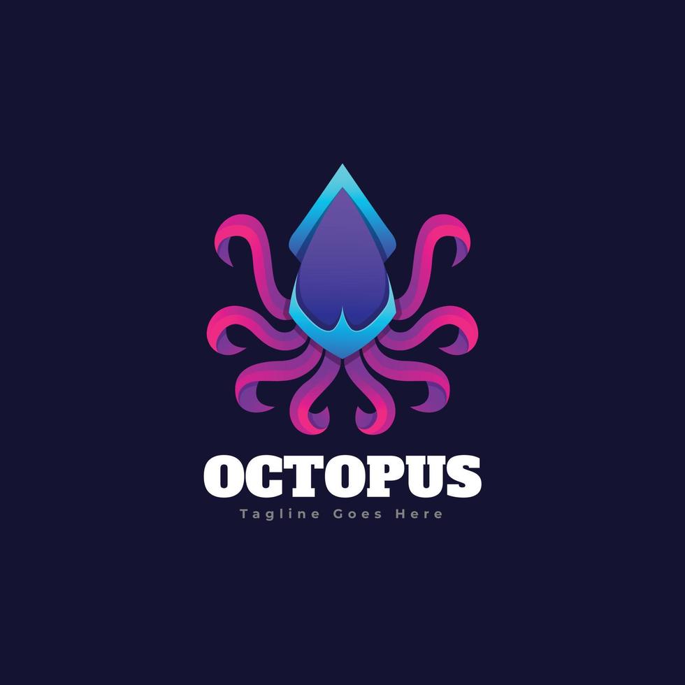 Octopus Logo Template vector