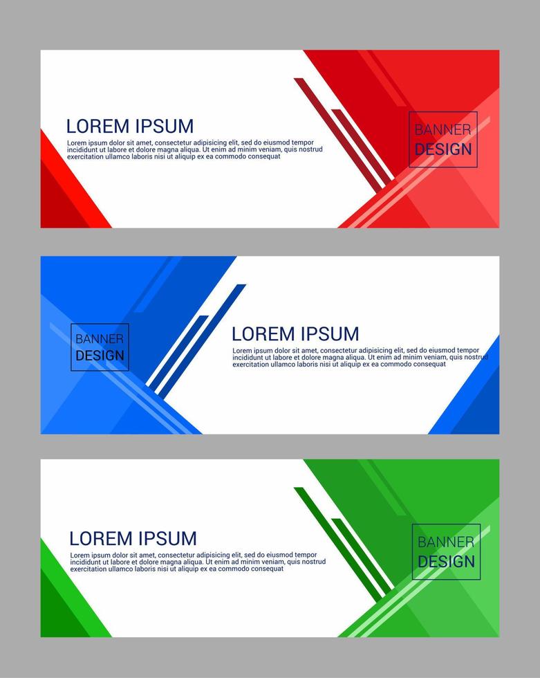 Abstract geometric banner design. Vector Background with geometric shapes. Banner template for web or social media