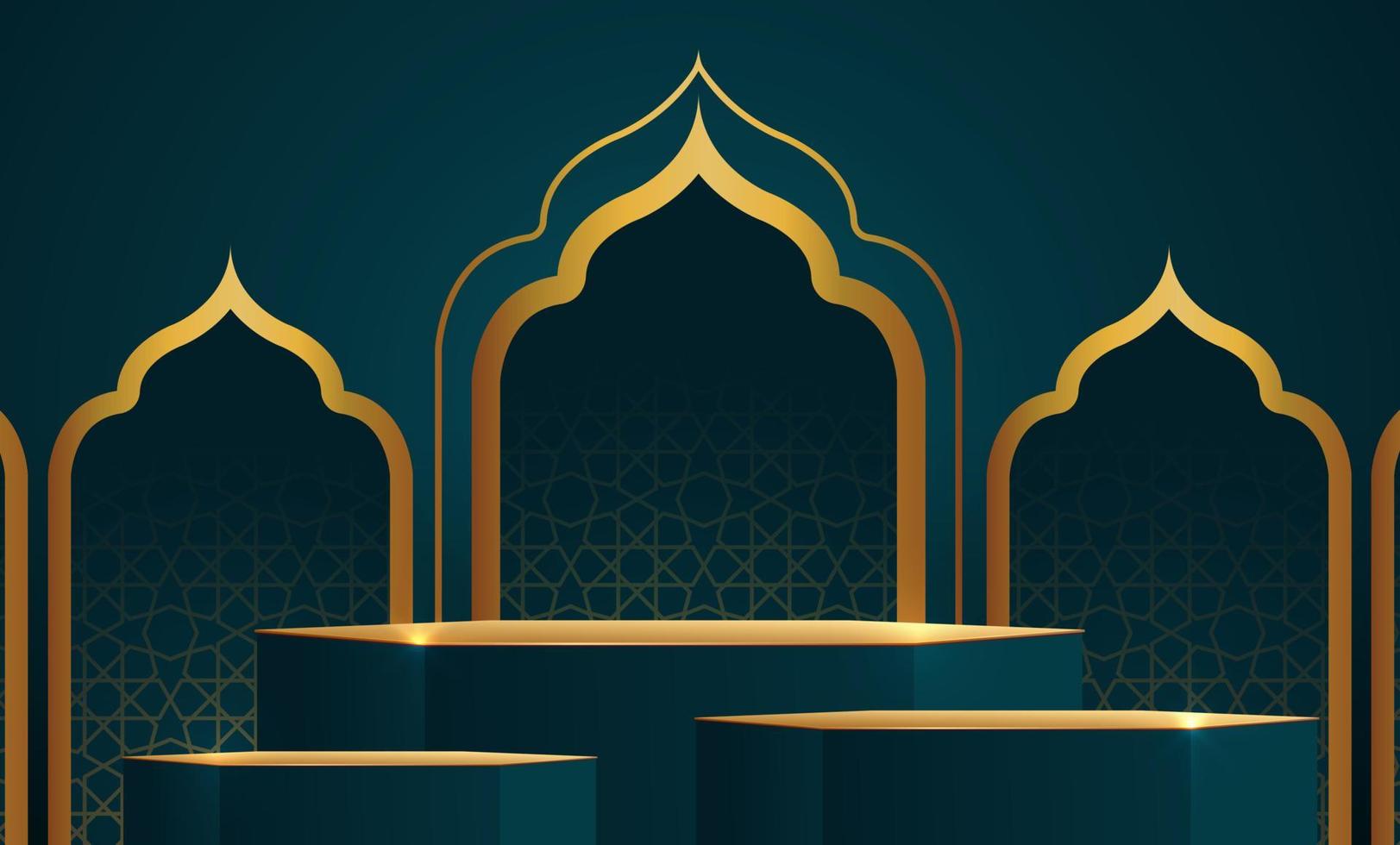 ramadan kareem banner background design illustration vector