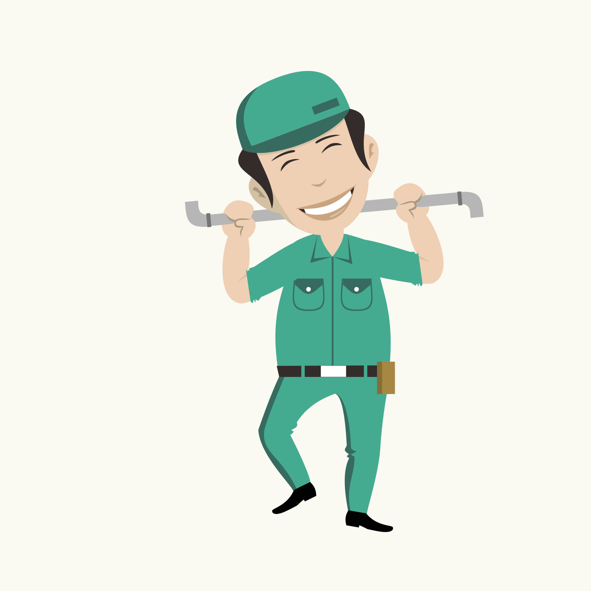 Illustration character Professional plumber Cartoon emotions and a toolbox in the other hand 7649841 Vector Art at Vecteezy Illustration character Professional plumber Cartoon emotions and a toolbox in the other hand 7649841 Vector Art at Vecteezy