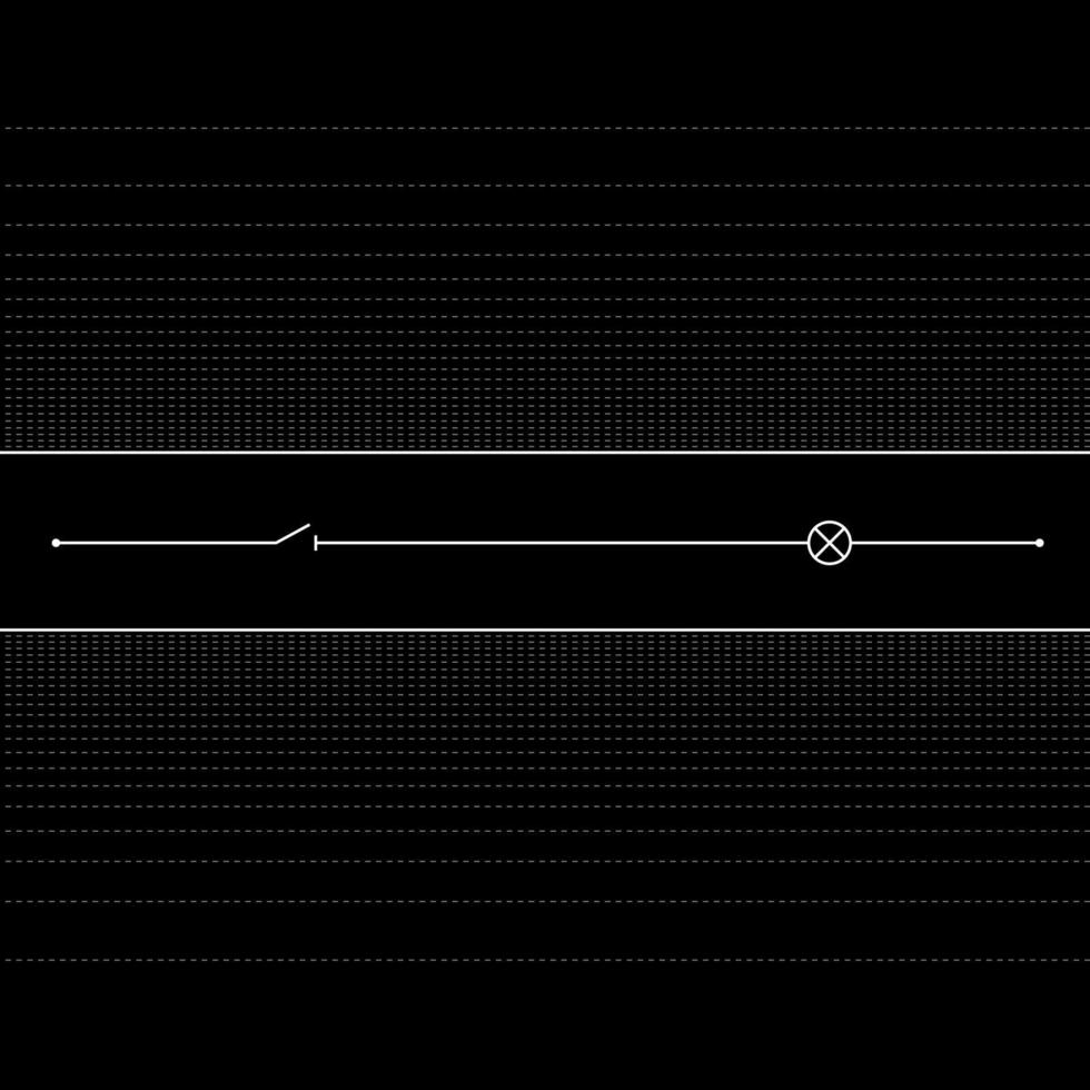 Electrical Line Diagram vector