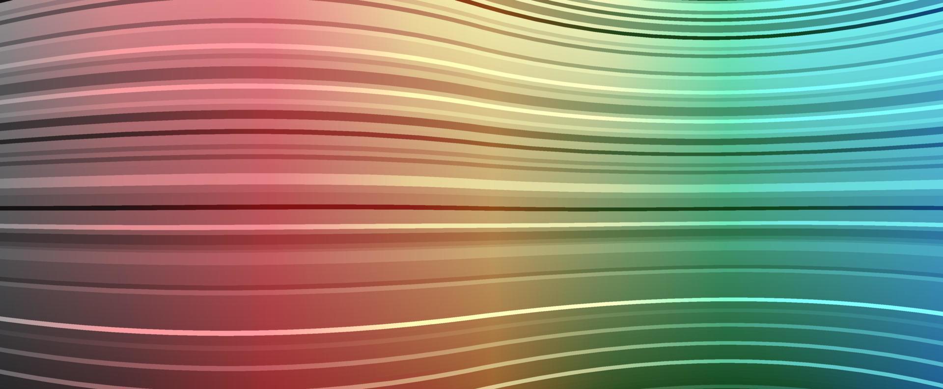 Vector background of stripes in distorted gradient space form