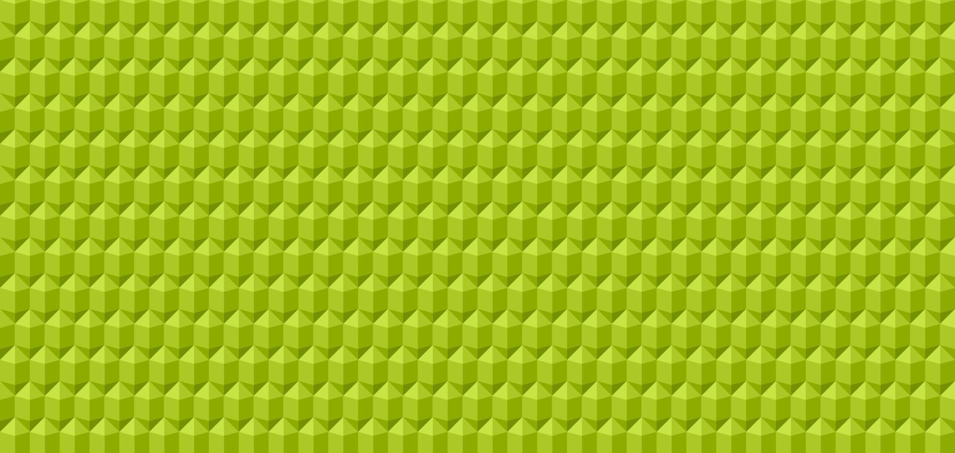 Background of green rhombuses vector