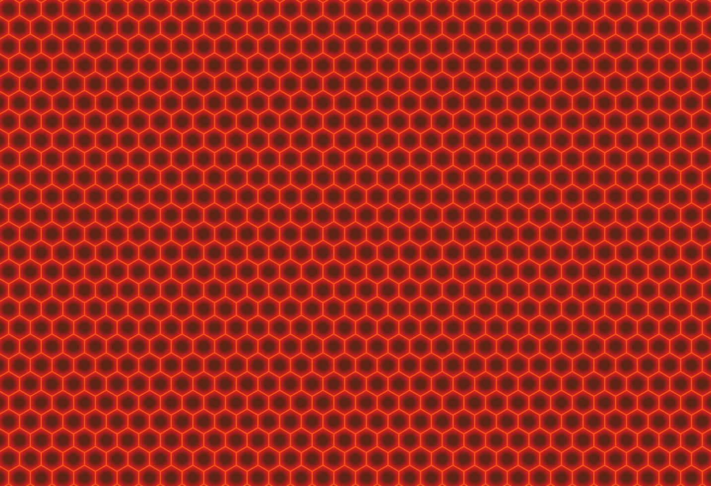 Background of red honeycombs vector