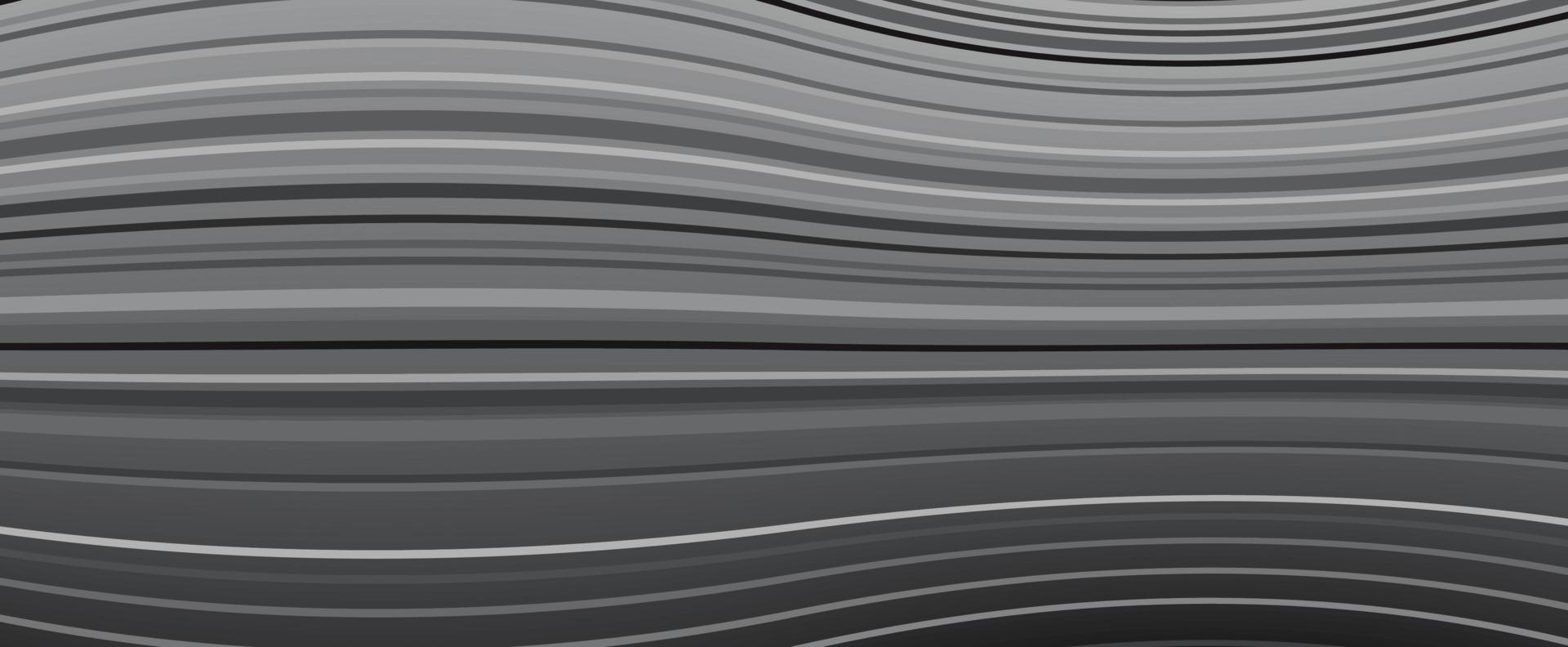 Vector background of black and gray stripes in distorted space form