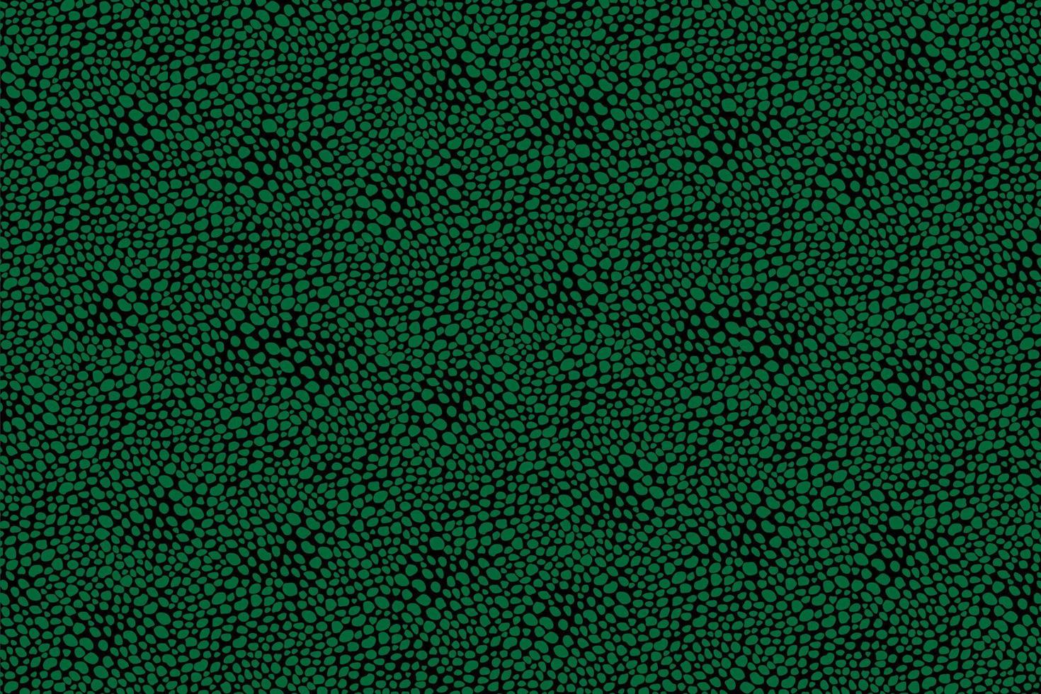 Green small circles on black background vector