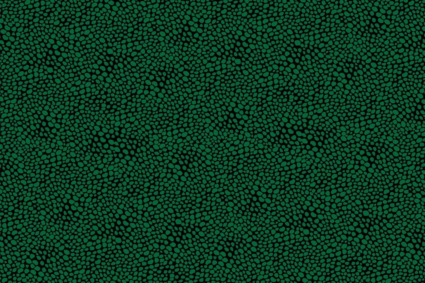 Green small circles on black background vector