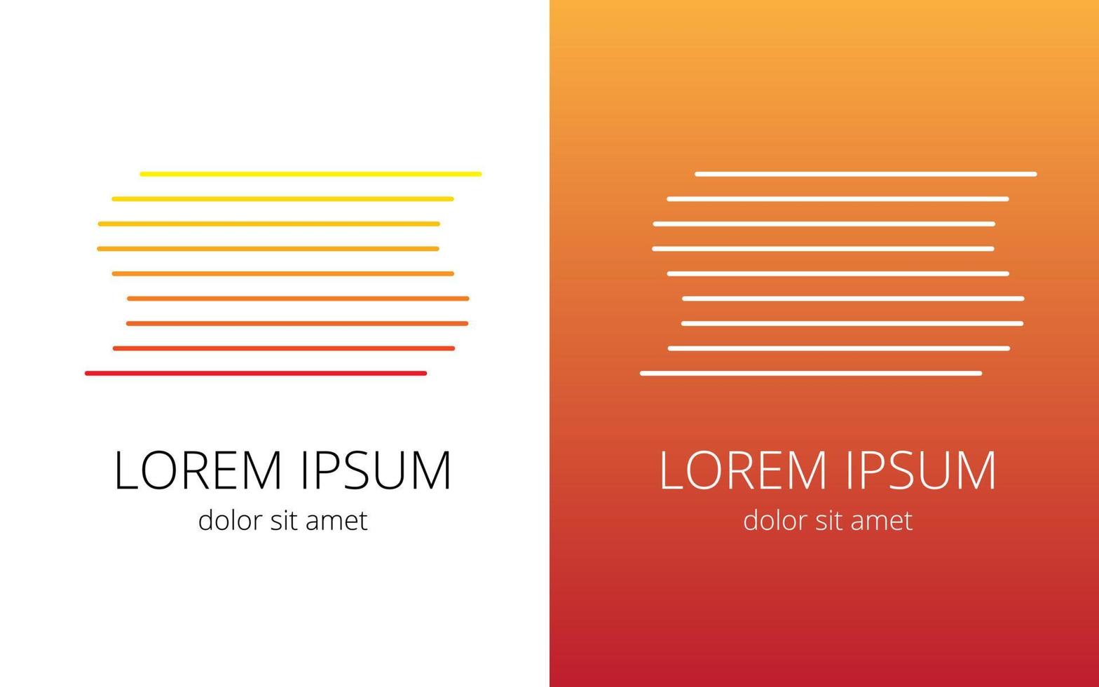 lineas horizontales en forma de letra s vector