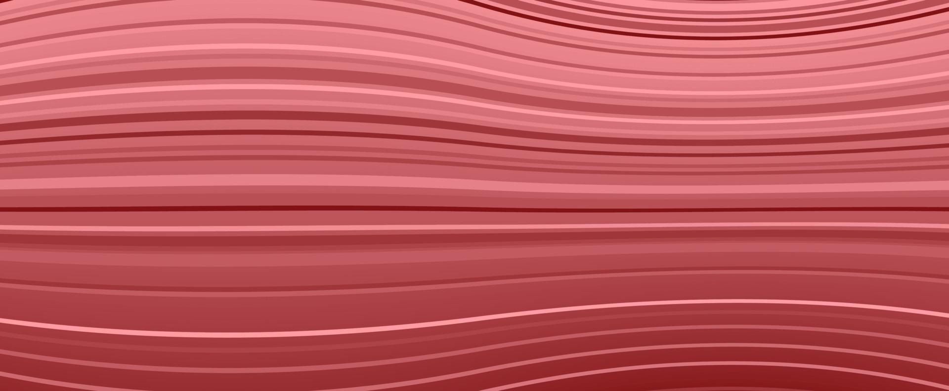 Vector background of red stripes in distorted space form