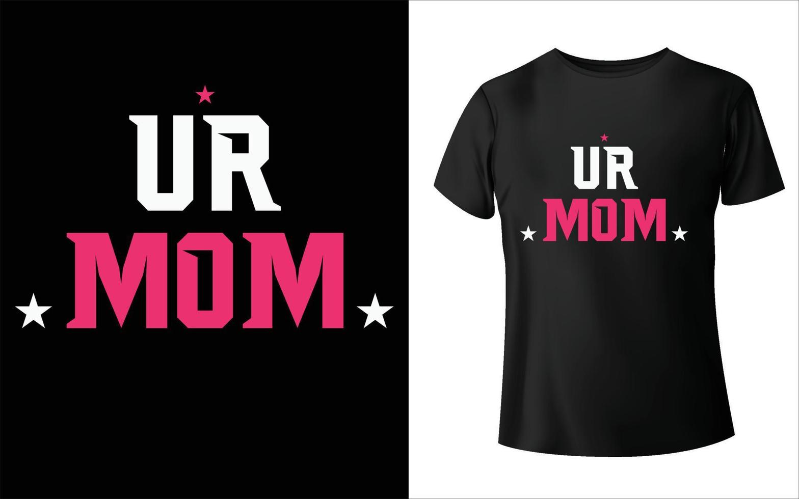 Happy mother's day t-shirt design. Mom Vector, Vector Art, Mom T-Shirt Design