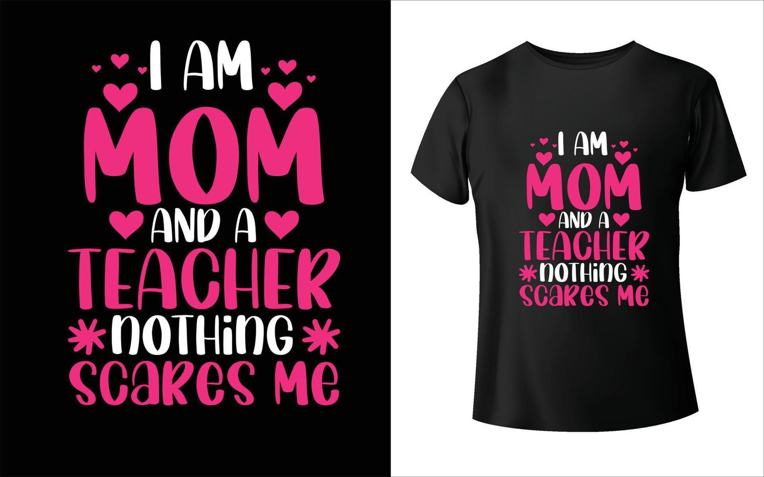 camiseta feliz del día de las madres, arte vectorial de la camiseta del día de las madres, vector de mamá,