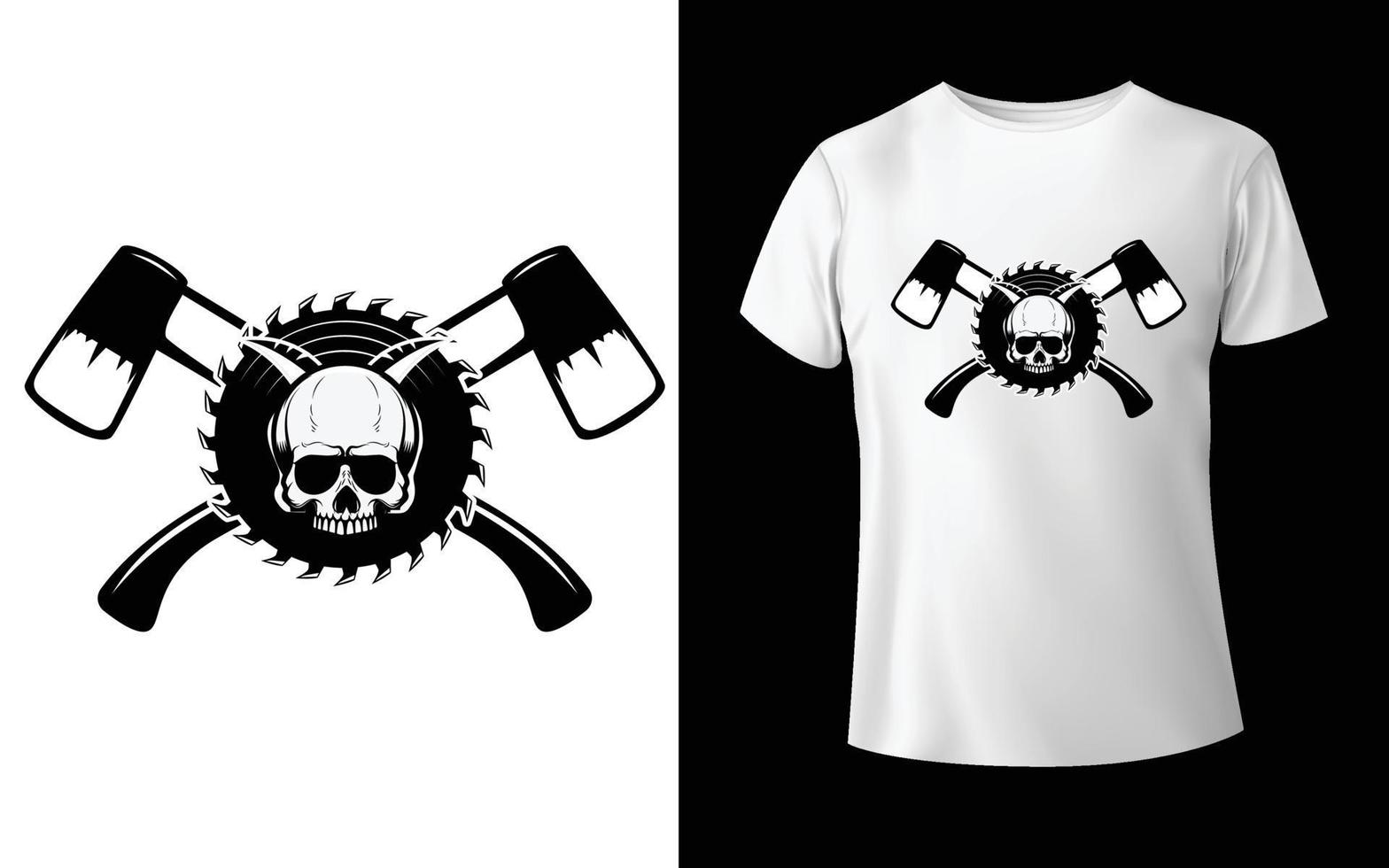 Skull vector, Skulls, Skull T-Shirt Design vector