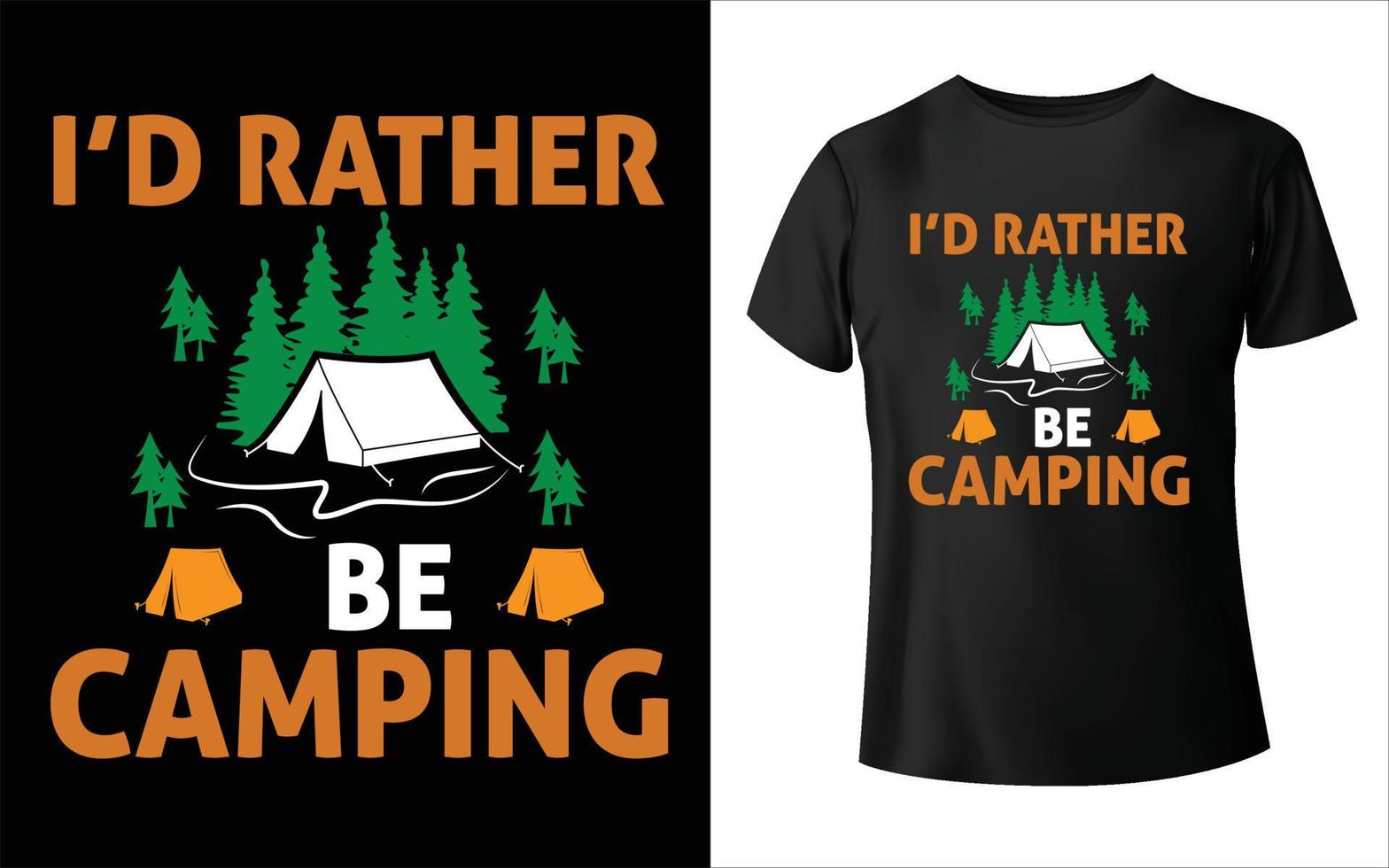 Camping vector royalty, Camping T-Shirt Design, Love Camping