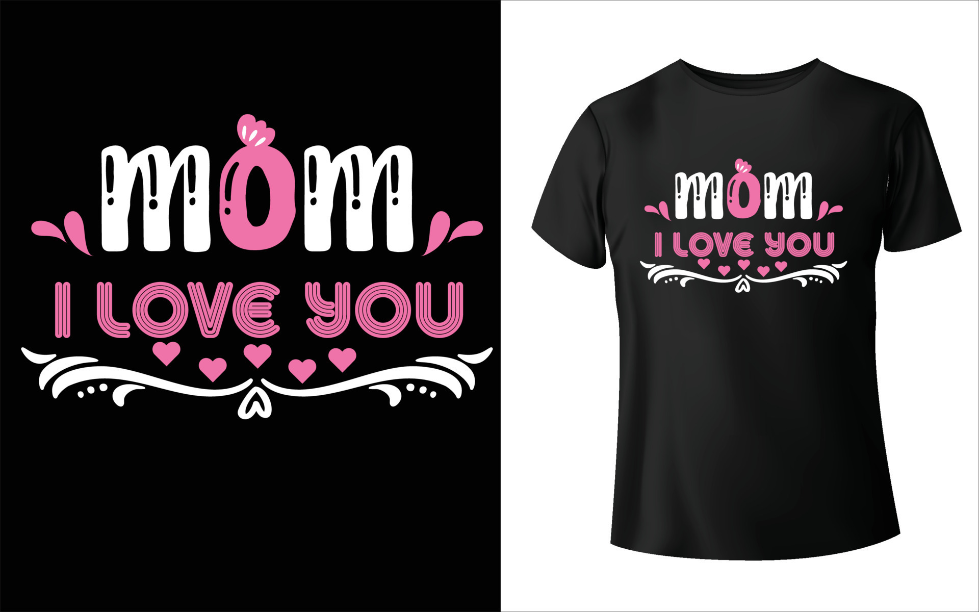 Happy Mother's Day T-Shirt Design, Mom Vector, Mother's day T-Shirt ...