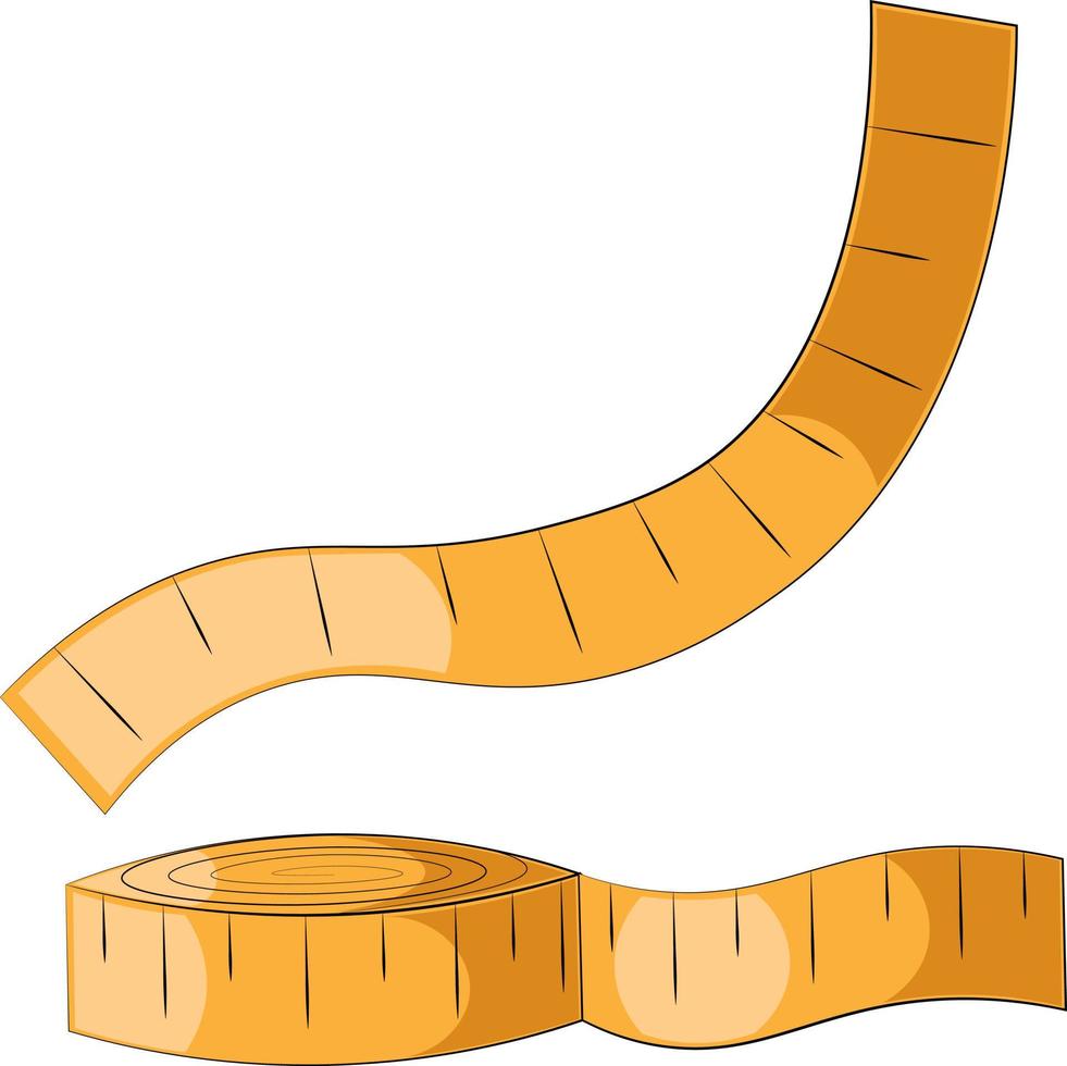 Single element Meter. Draw illustration in color vector