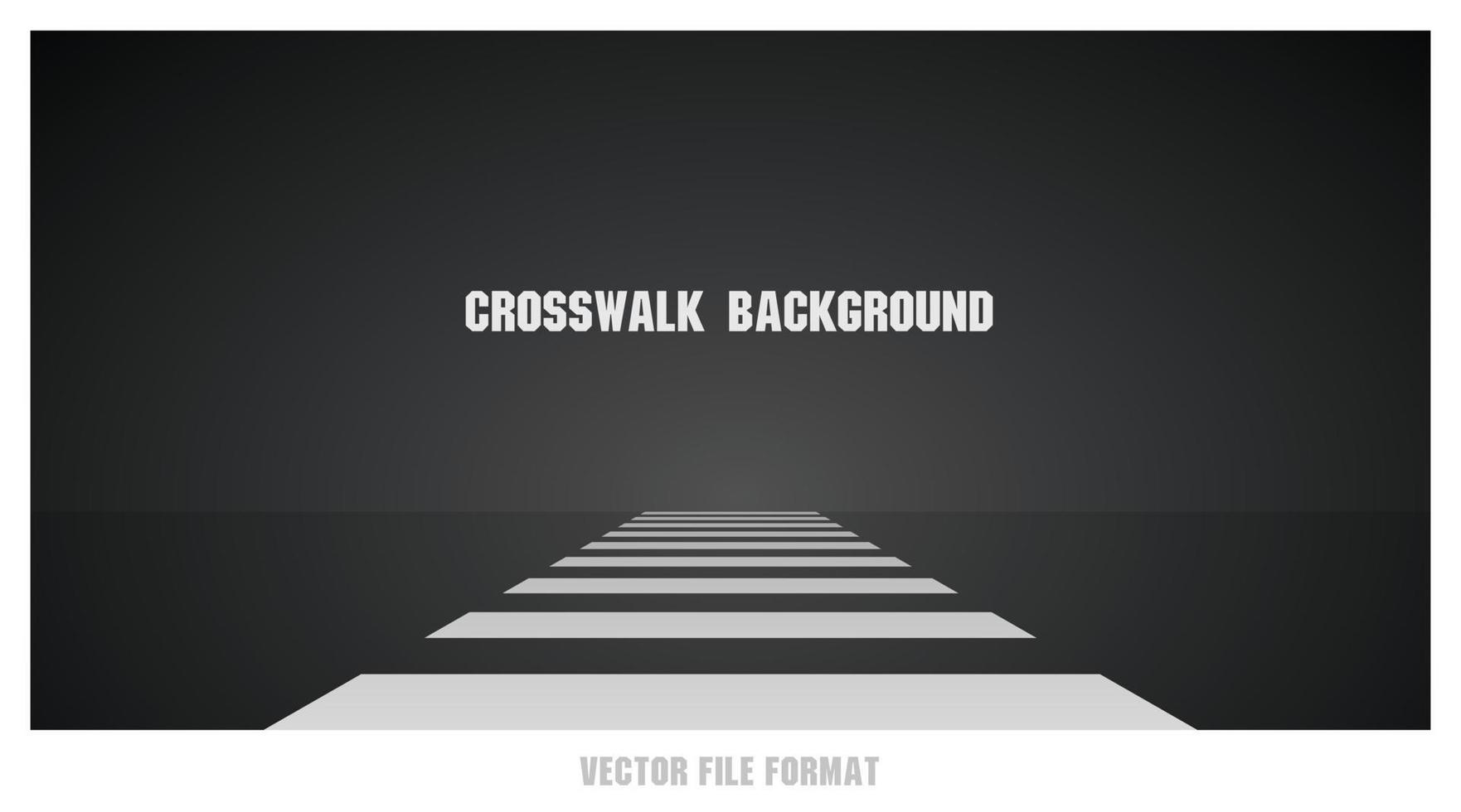 crosswalk graphic element vector on black background