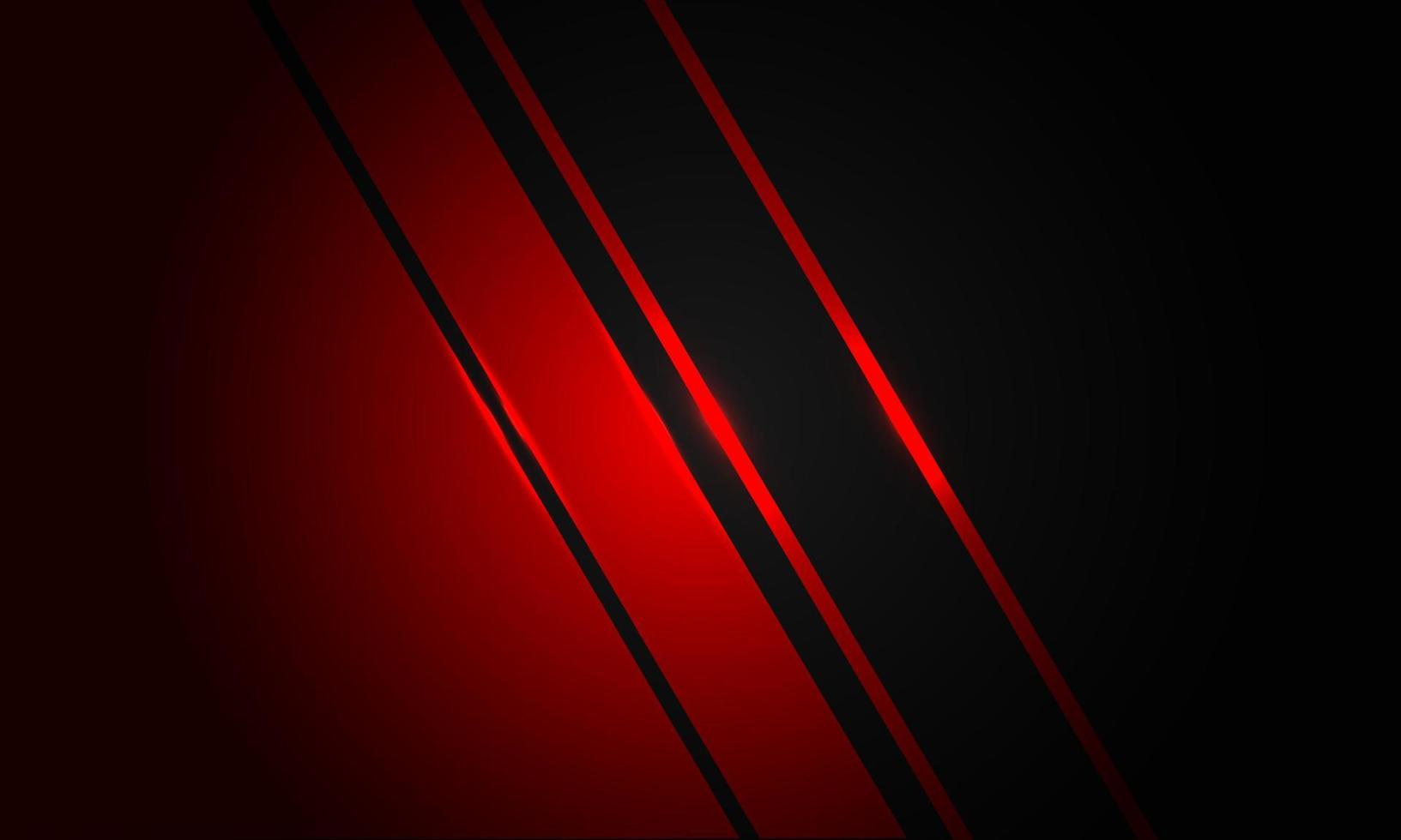 abstracto rojo negro línea slash dinámico diseño geométrico moderno futurista fondo vector