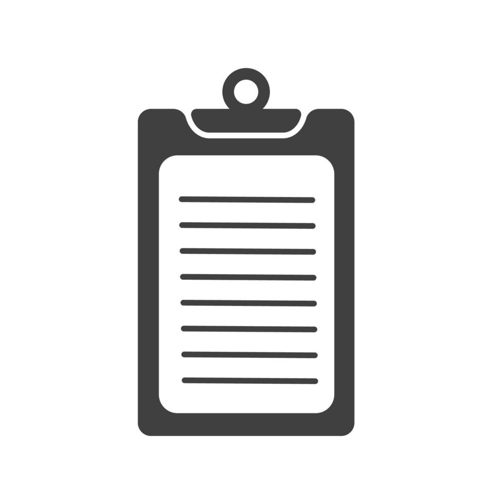 clipboard icon vector. worksheets, checking documents, exams, and more vector