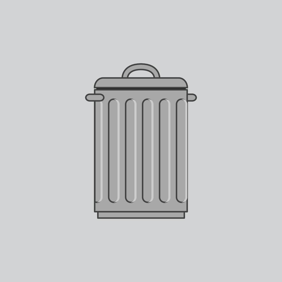 trash can vector