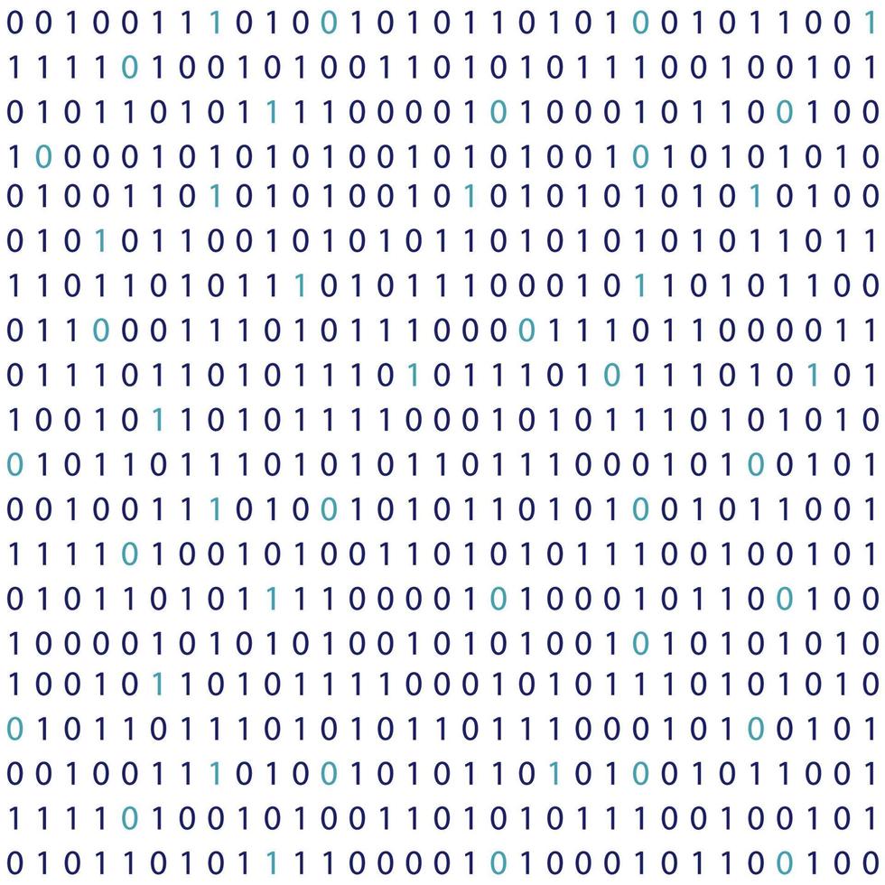 fondo de código binario de transmisión vectorial vector