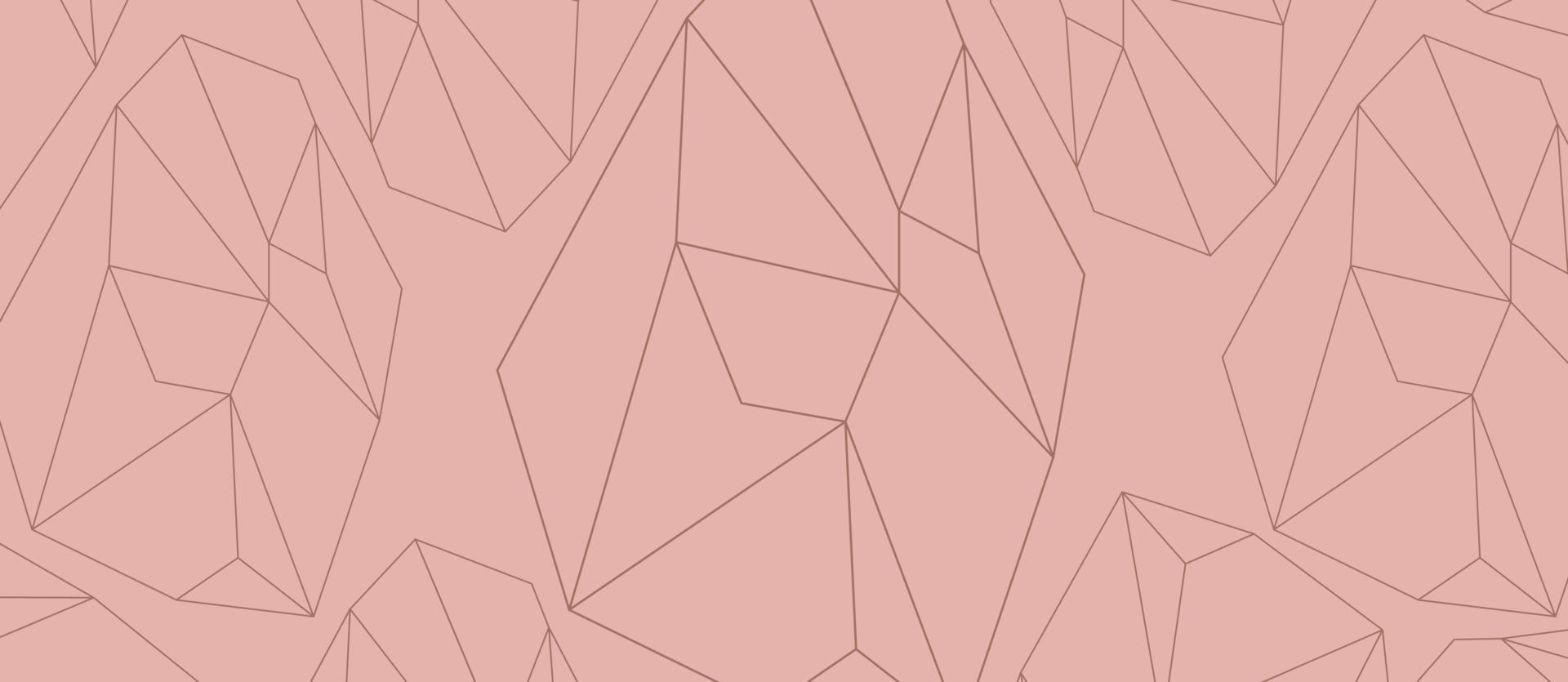 Luxury banner template with diamond abstract vector