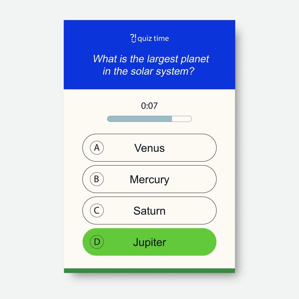 Question and answers vector flat style for app