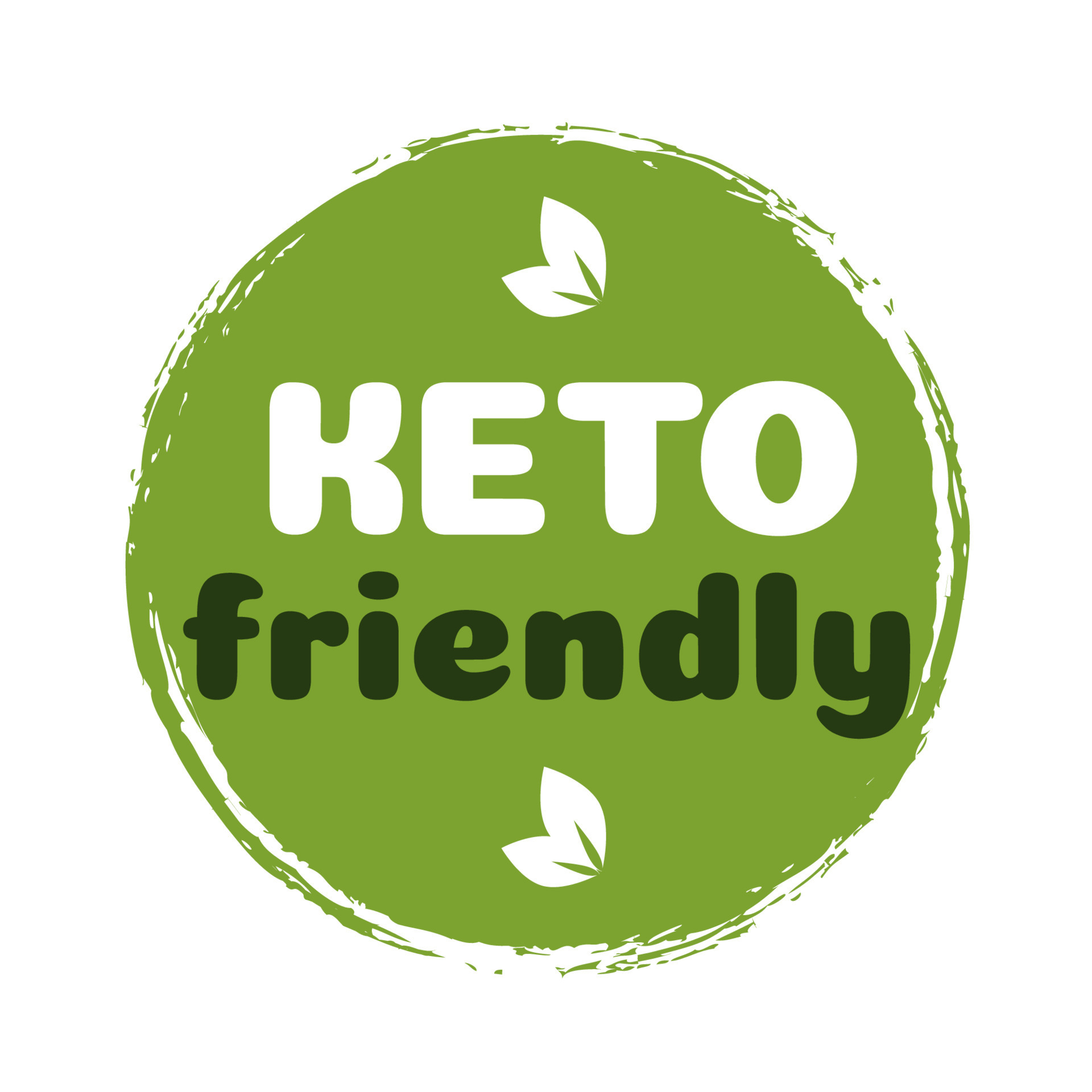 Keto friendly sign diet nutrition badge 7654604 Vector Art at Vecteezy