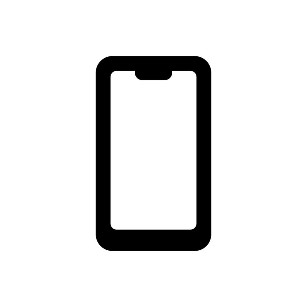 Modern icon phone for web site design vector