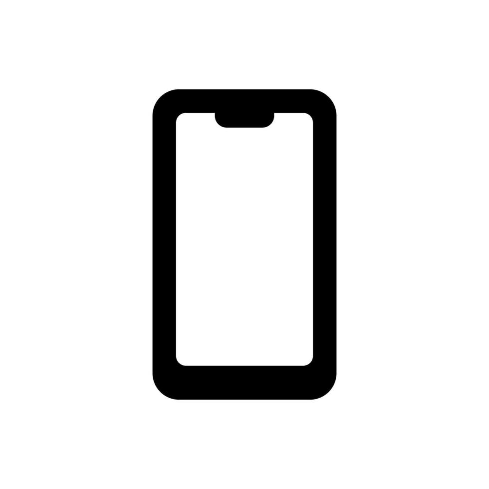 Modern icon phone for web site design vector