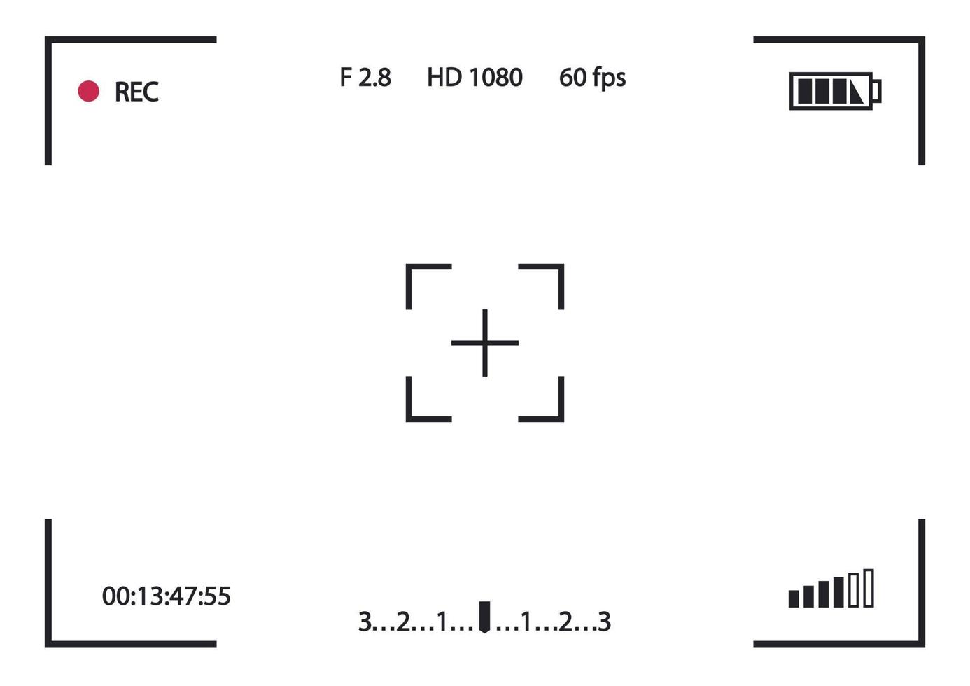 Record frame camera vector