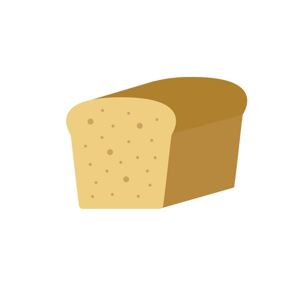 Bread vector icon color style