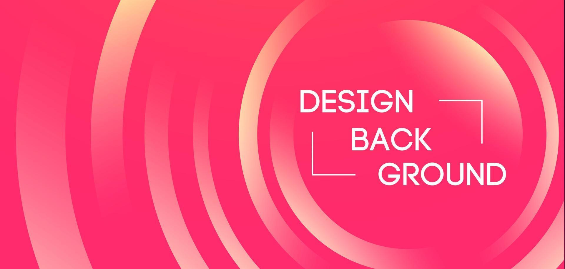 Cover design banner with circle vector