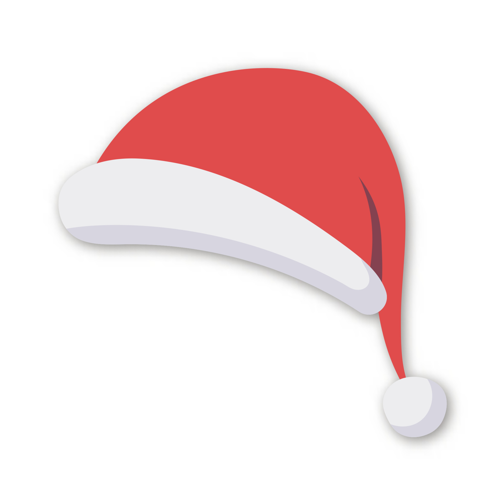 Vector Santa hat isolated on white background 7656296 Vector Art at
