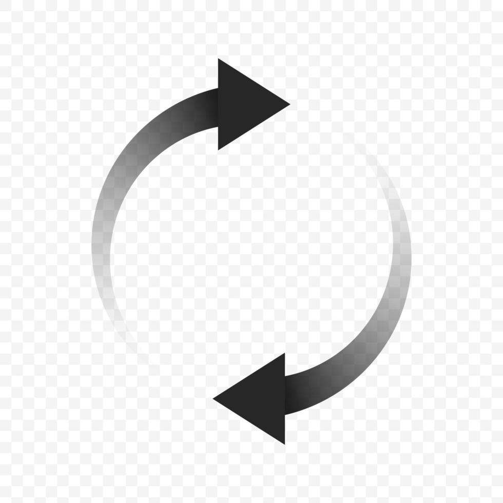 Loading arrows vector icon