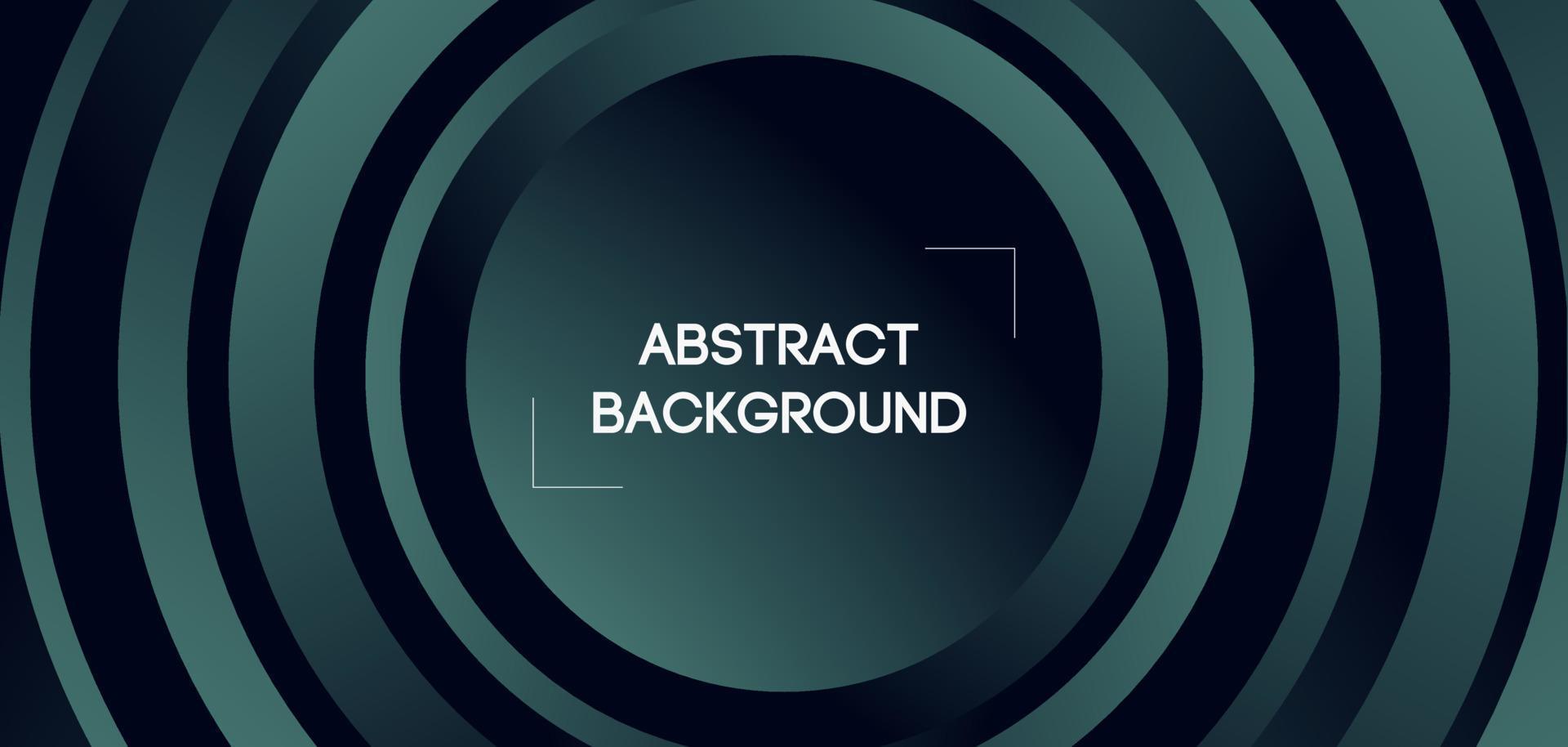 Cover design template with circle lines vector