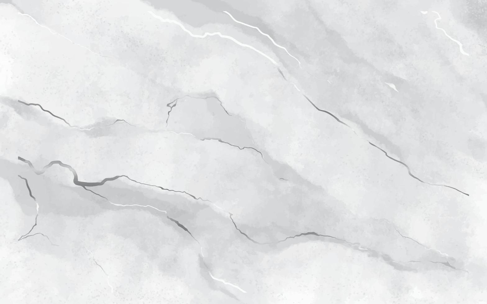 Soft White Marble Texture with Silver Strokes vector