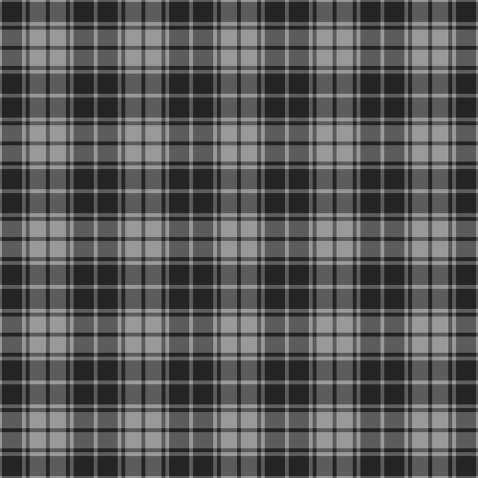 Gingham seamless plaid pattern vector