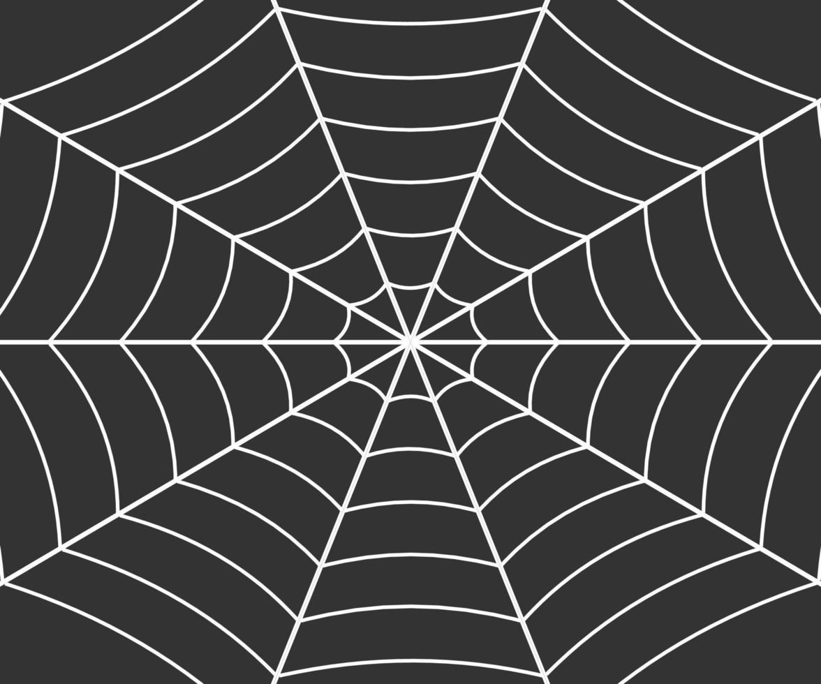 ilustración de tela de araña vector