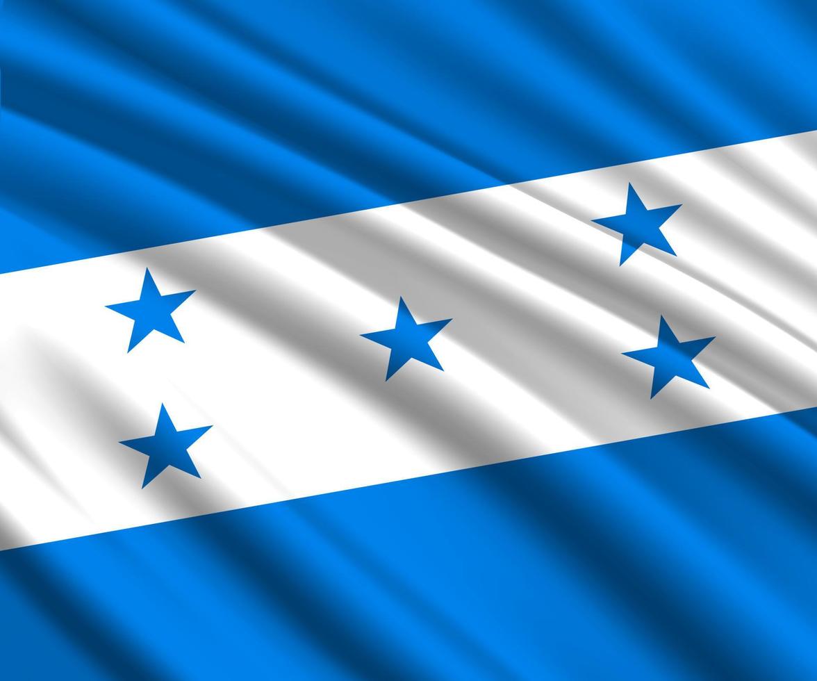 3d waving flag vector