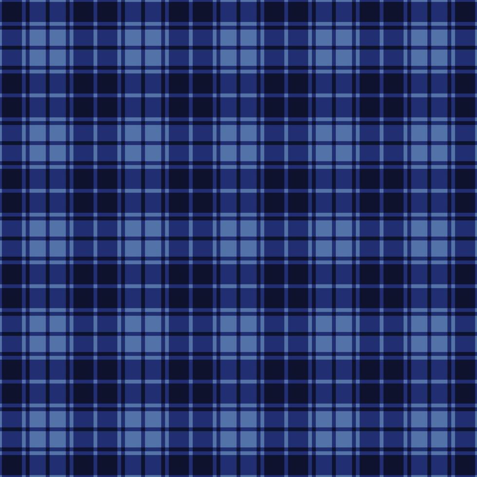 Gingham seamless plaid pattern vector