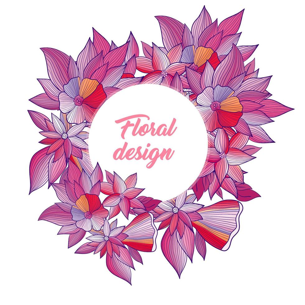 Frame for your design vector