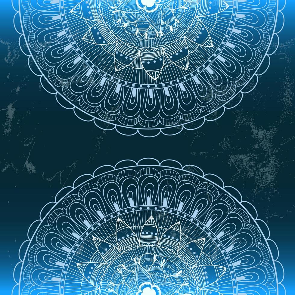 Background with mandala vector