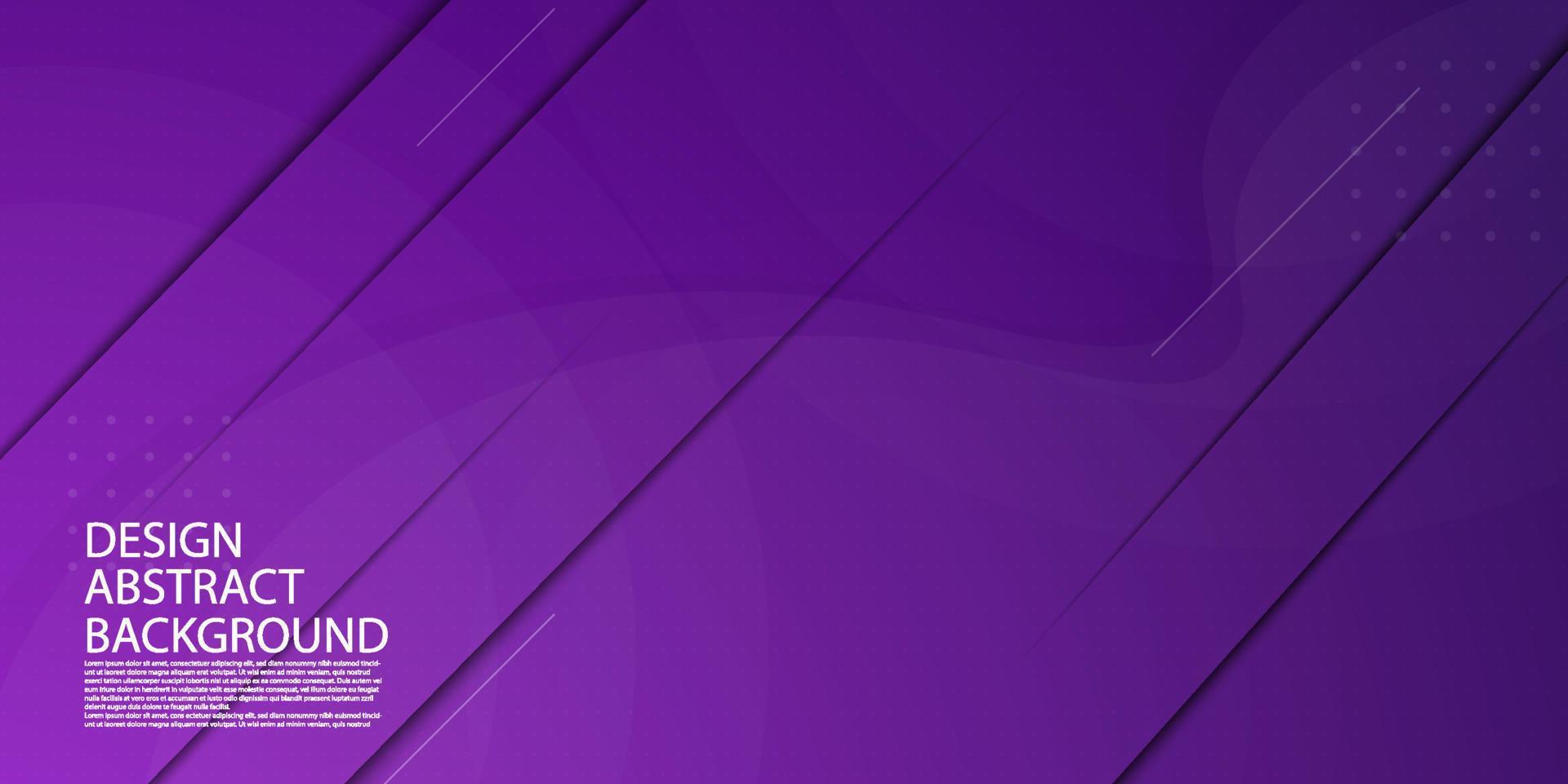 moderno abstracto violeta lavanda púrpura con líneas de fondo degradado. patrón simple para mostrar el cartel de papel tapiz de la plantilla del sitio web del anuncio del producto. eps10 vector