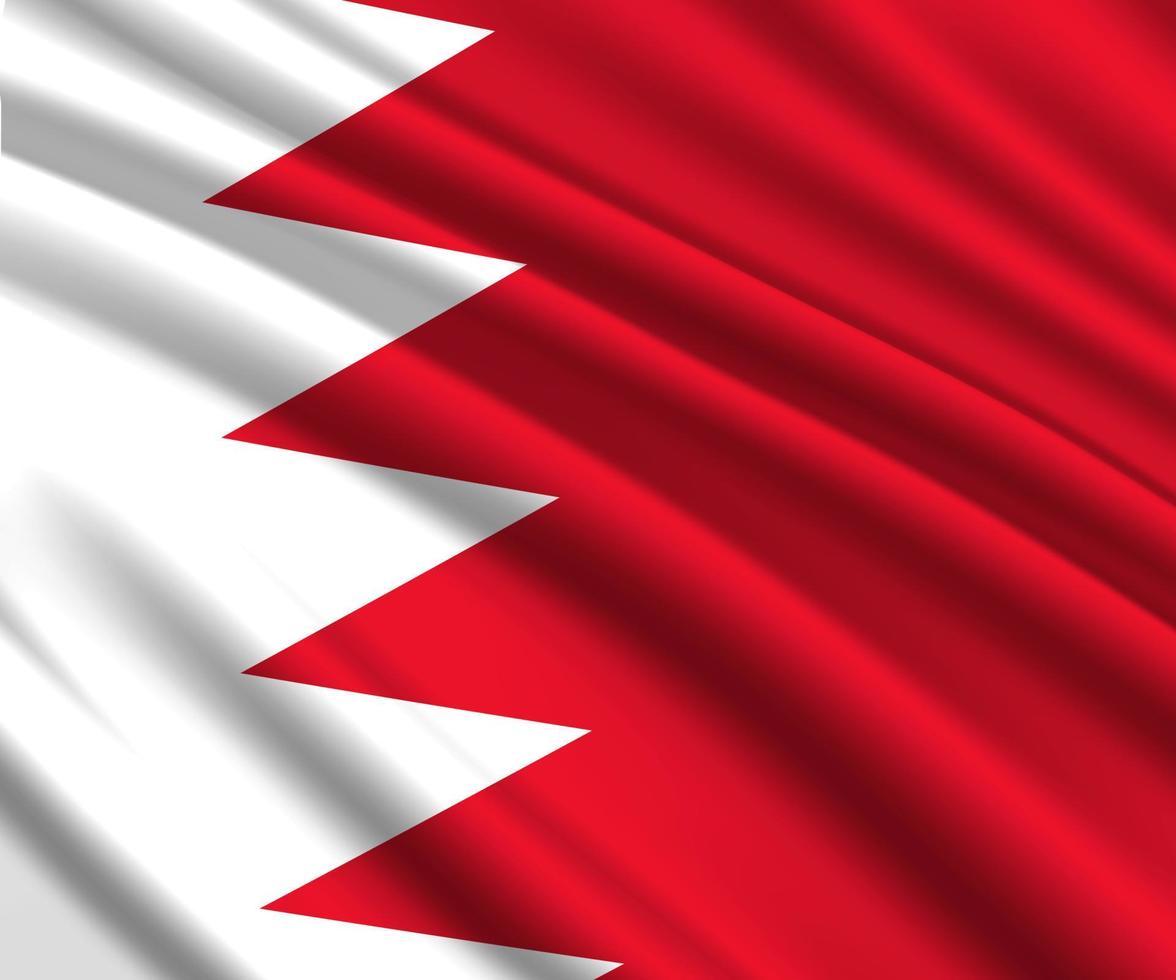 3d waving flag vector