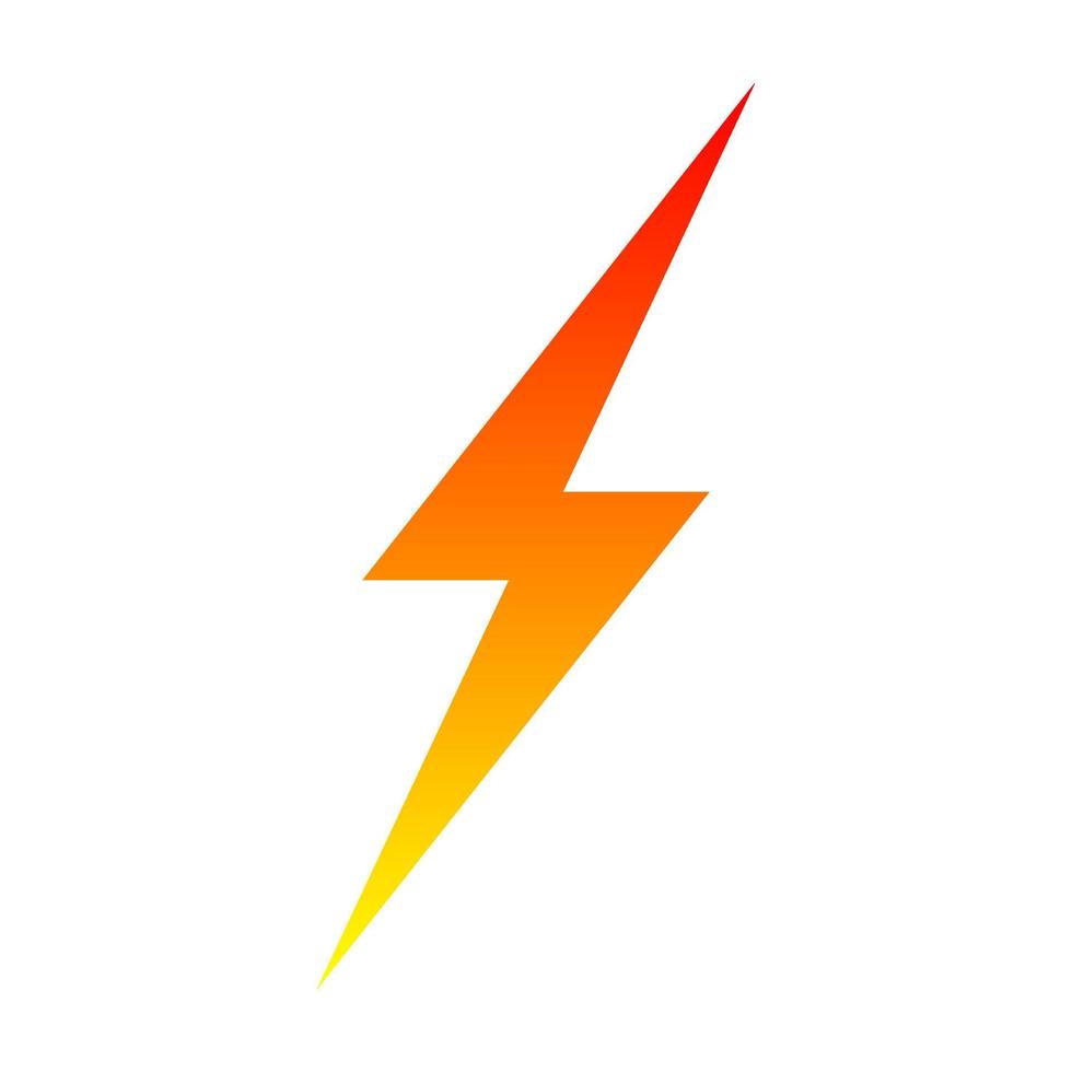 Energy sign icon vector
